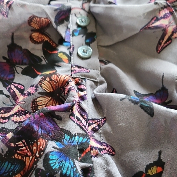 Ted Baker Multicolor Patterned Top - Picture 2 of 8